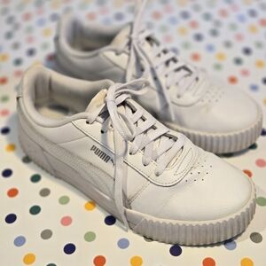 PUMA Carina 2.0 sneaker comf 10 white tennis shoe classic trend